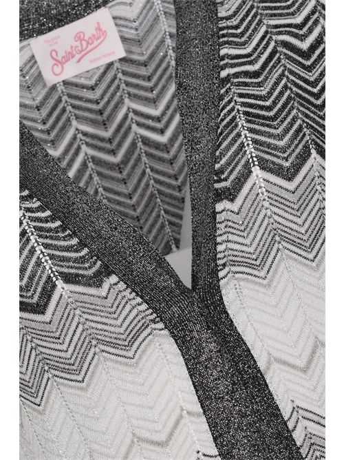 Cardigan Tonia in viscosa e lurex Nero Mc2 Saint Barth | TON000109496L